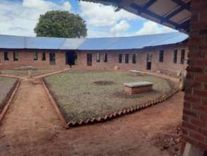 Lawn laid in Kimbilio School courtyard