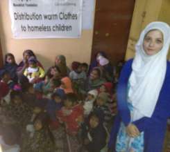 Distribution warm clothes 2016