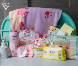 Baby baskets items