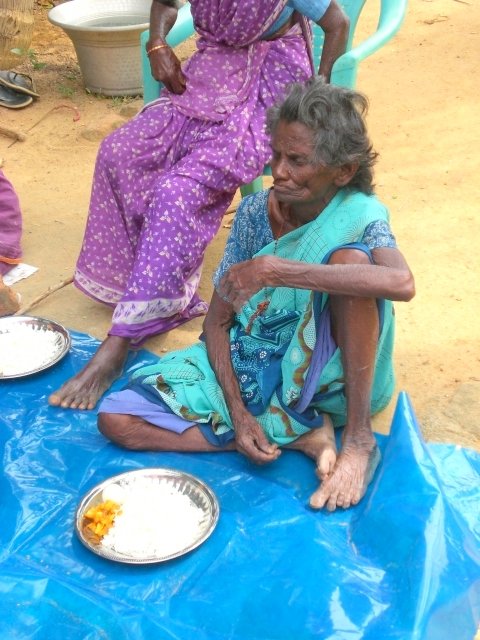 Free neglected elder from starvation & ill health