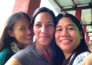 Lorina, Michelle, Nerissa-midwives in the disaster