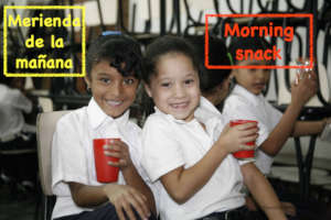Morning Snack / Merienda de la manana