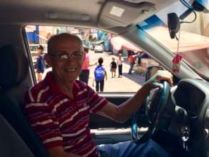 Teodora's husband: driver of the Foundation