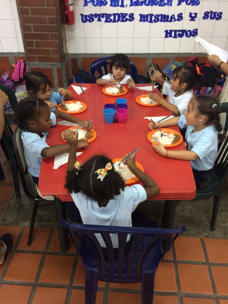 VENEZUELA: A DAILY MEAL FOR 400 DEPRIVED KIDS