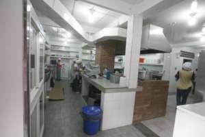 Kitchen of the school