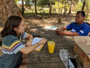 Conducting household surveys