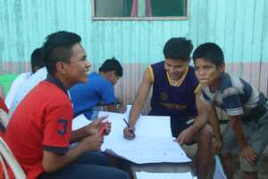 Group activities during Family Planning Workshop