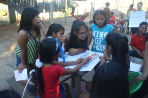 Health workshop with youth