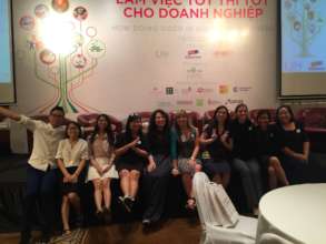 LIN team at "How Doing Good is Good for Business"