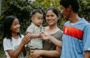Orphans into foster families in Thailand