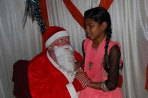 All our children met Santa