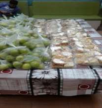 Food packages for local families