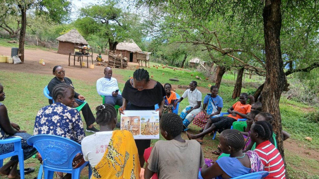 Care Circles session with caregivers-West Pokot