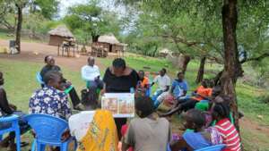 Care Circles session with caregivers-West Pokot