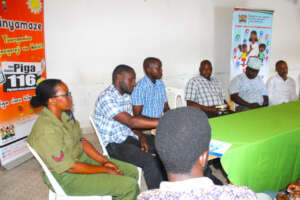 Stakeholders attending a case conference