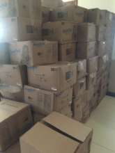 Food packs ready for distribution