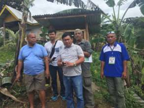 Together with visitors