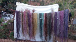 Natural Dye Workshop with the team, Madagascar