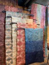 Textile display at Cargo in Portland