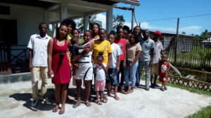 SEPALI Madagascar team with children