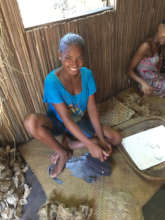 Prepping raw cocoons