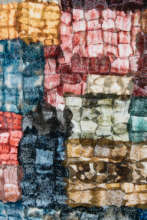 Team designed mosaic silk