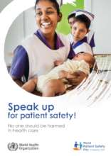 WHO Patient SAfety Day Poster