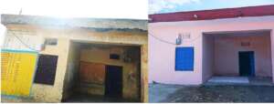 Before and After Condition of Aanganwadi