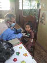 Young Orphan Girl Gets Medical Exam fro SAI Doctor