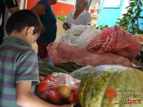 Healthy food for starving orphaned children