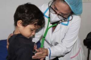 Providing medical care to orphans in Venezuela