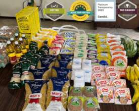 Providing food to orphans