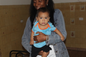 Baby saved from the streets