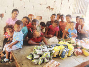 Food distribution to orphanage!