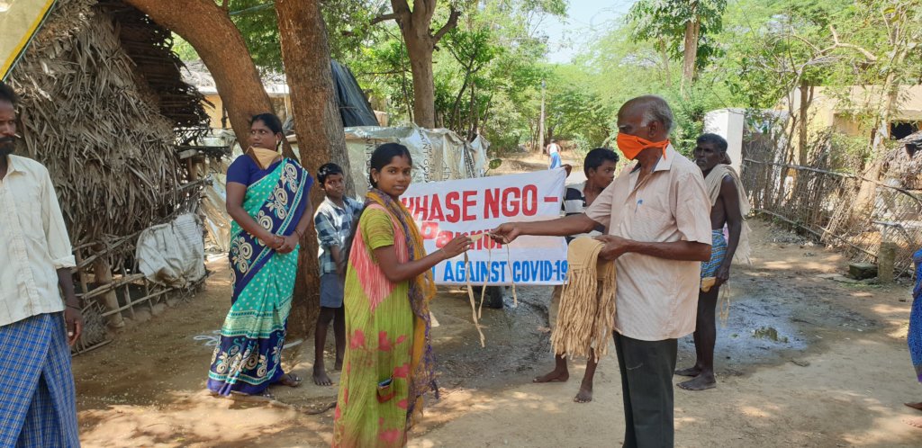 Re-usable mask distribution