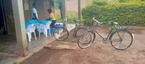 For transport: organization acquired bicycles