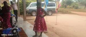 Girls display the outcome of their training