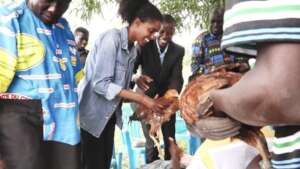 Community Donated chicken to GlobalGiving traveler