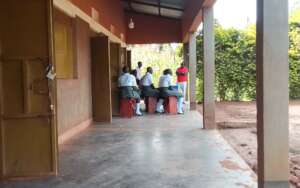 A staff in charge of Music, Dance and Drama