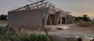 The building quantified to about 70% 2 completion