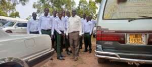 Boys adventured Lira City with project Leader