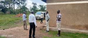 The team at Kole District HQ with DVO