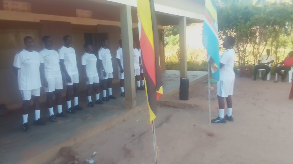Students prepare for the graduation