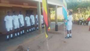 Students prepare for the graduation