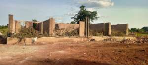 Front view Institute built they gain experiences