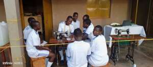 Group work promoting critical thinking at KIFA