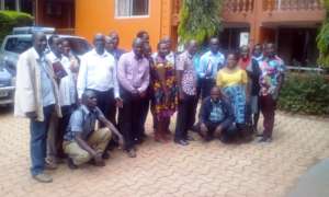 Group photo of District Coordinators: Training