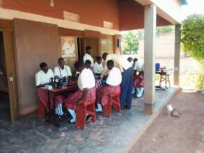 Group test in progress at KIFA for term II