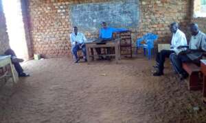 One of the schools: Hard to reach area