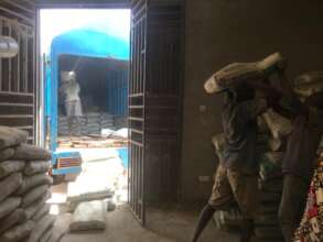 Loading 200 bags of cement for Distributorship
